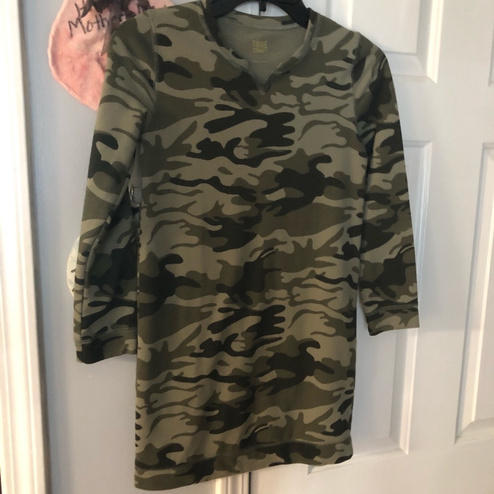Girls camo dress